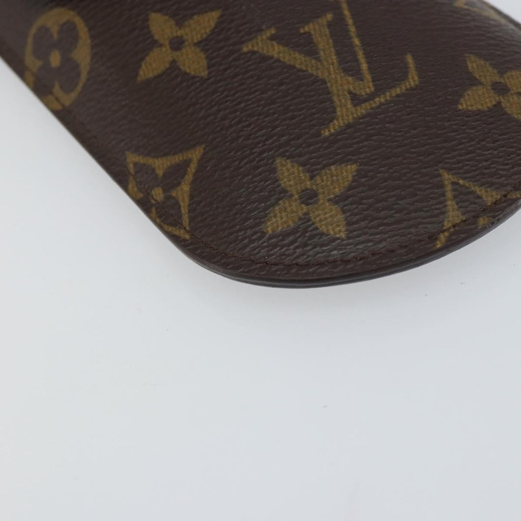 Louis Vuitton Etui À Stylo Canvas Brown Canvas Clutche & Pouche Bag