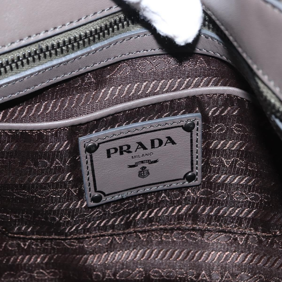 Prada Gaufre Convertible Hobo Tessuto Gray Nylon Shoulder Bag Bag