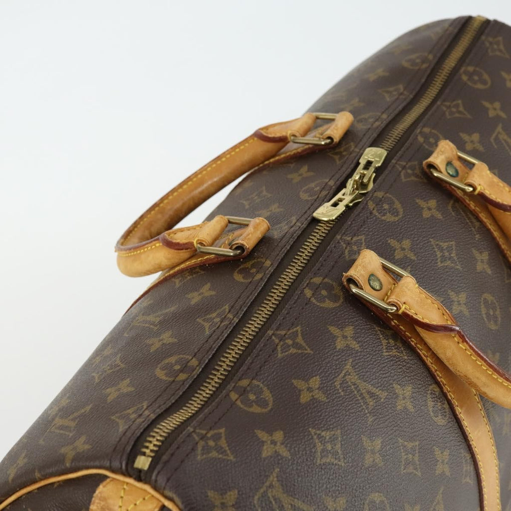 Louis Vuitton Keepall Bag Monogram Canvas Brown Canvas Travel Bag