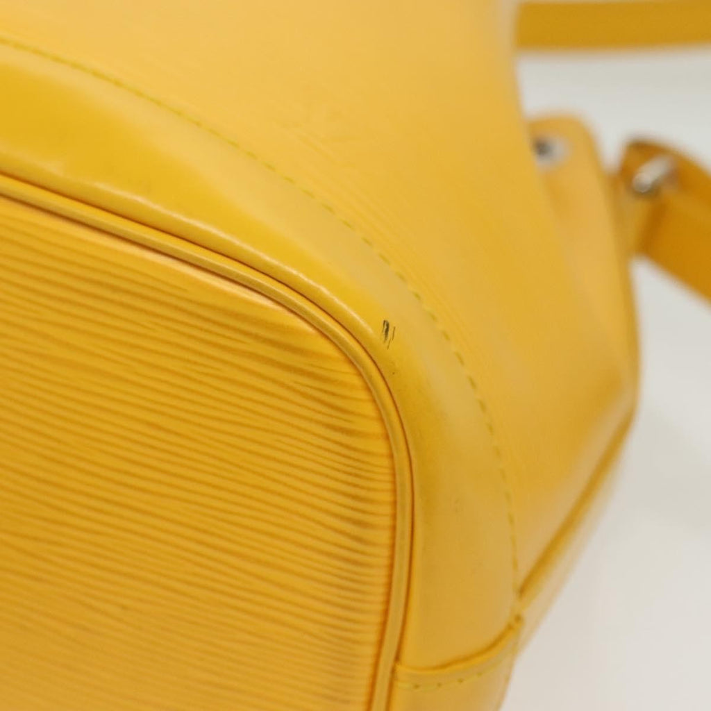 Louis Vuitton Noe Handbag Epi Leather Yellow Leather Bag