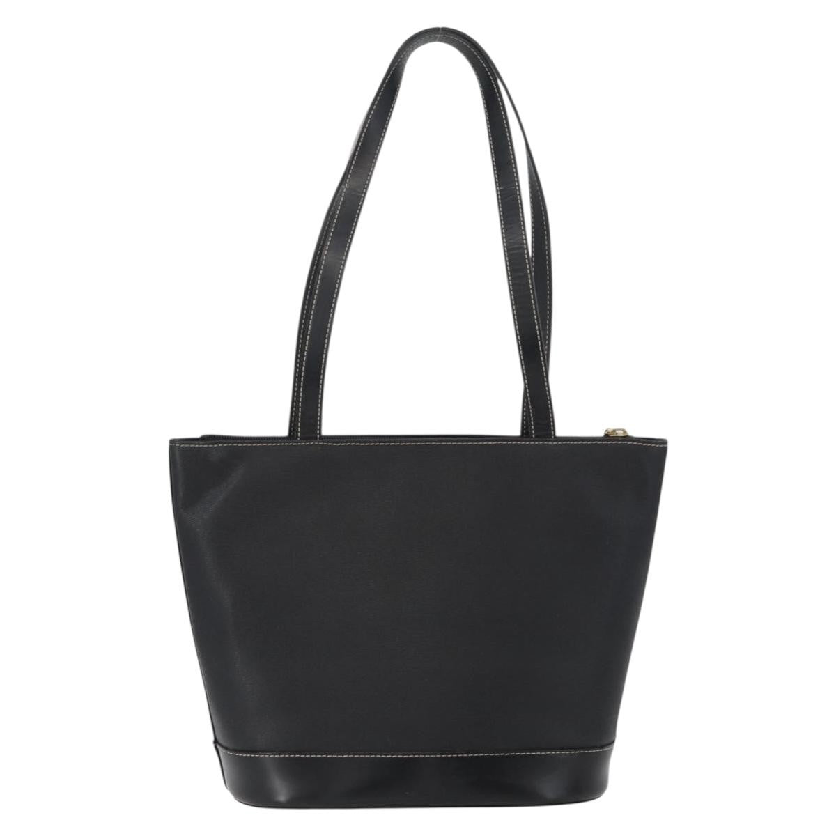 Burberry Vintage Tote Bag Leather Black Leather Tote Bag