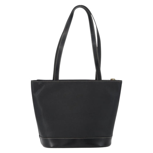 Burberry Vintage Tote Bag Leather Black Leather Tote Bag