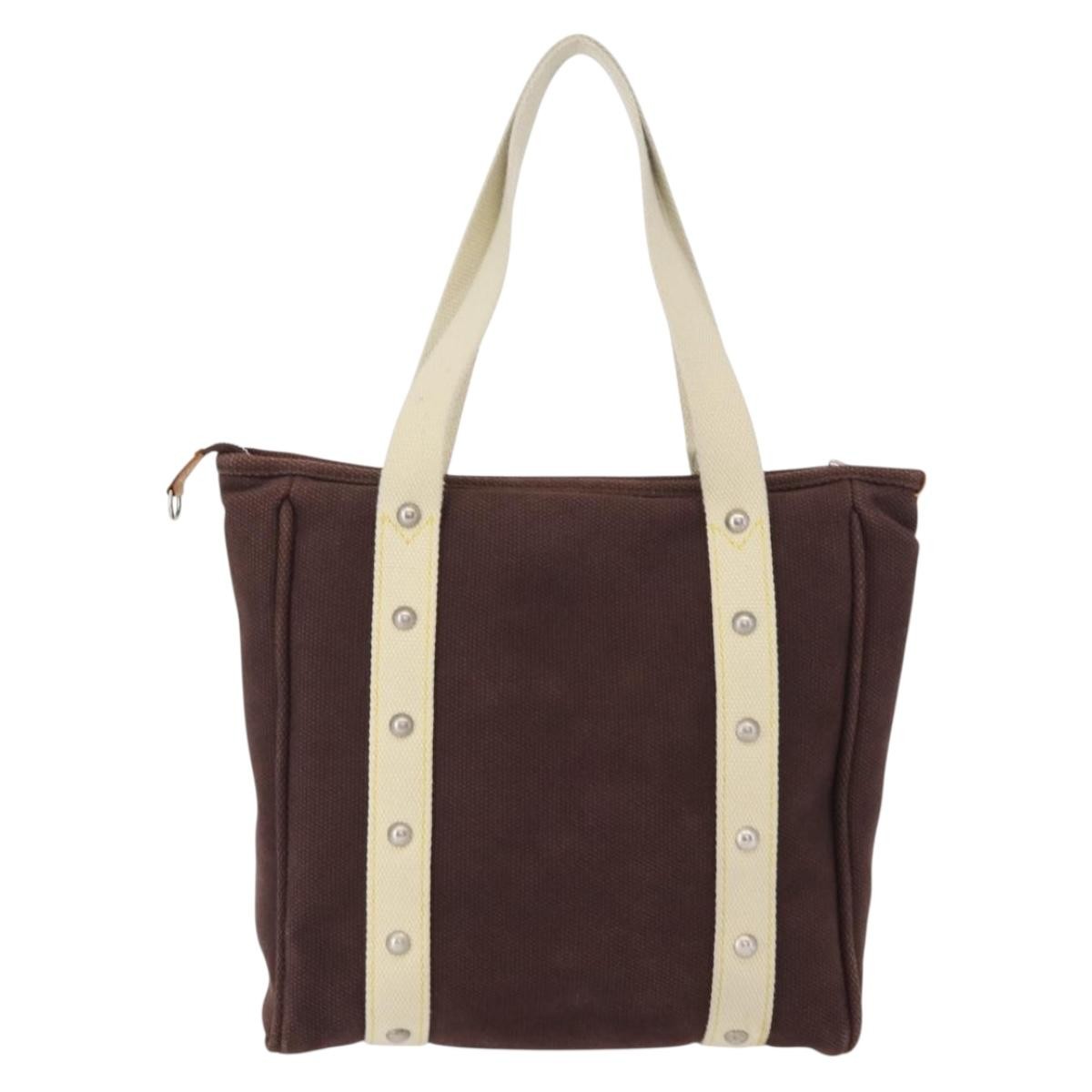Louis Vuitton Antigua Tote Canvas Brown Canvas Tote Bag