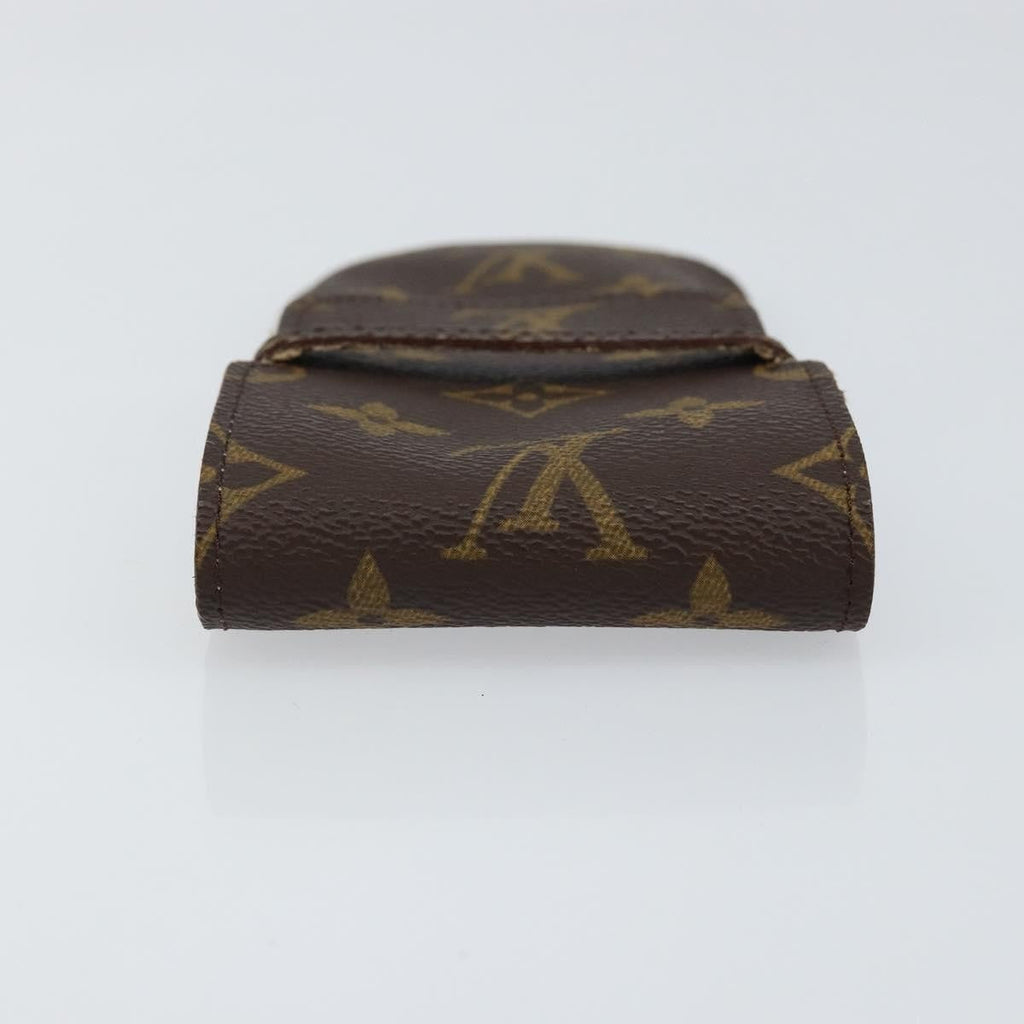 Louis Vuitton Etui À Lunette Canvas Brown Canvas Card Holders Accessory