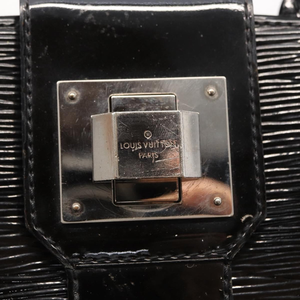 Louis Vuitton Mirabeau Handbag Electric Epi Leather Black Leather Handbag