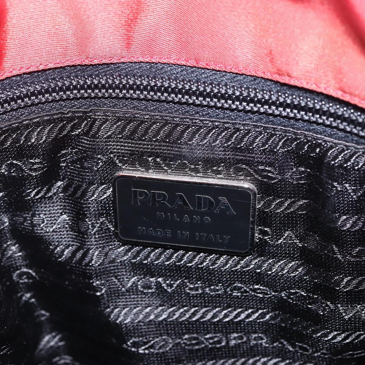 Prada Vintage Tote Tessuto Red Nylon Tote Bag Bag