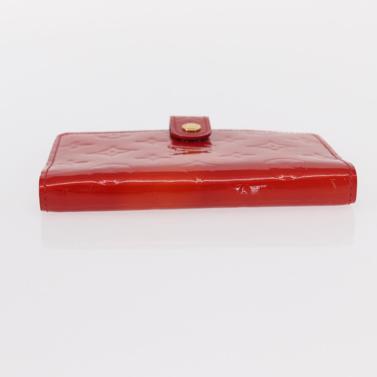 Louis Vuitton Agenda Cover Patent Leather Red Patent_Leather Toiletry Case Accessory