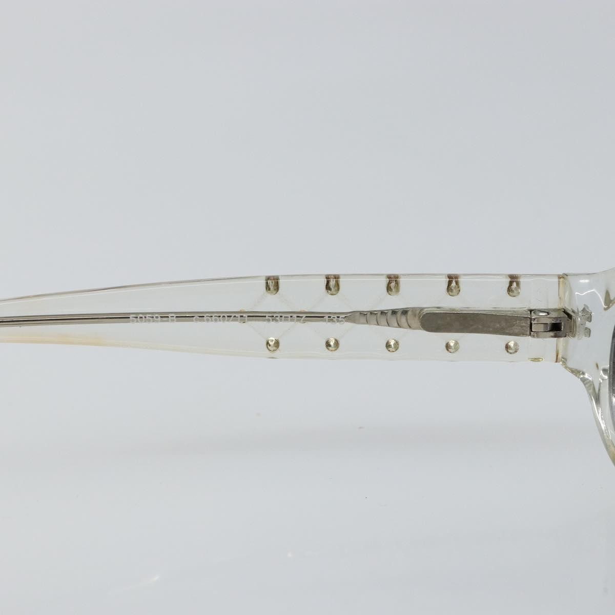 Chanel Logo Cc Sunglasses Plastic Clear Plastic Sunglasse Accessory
