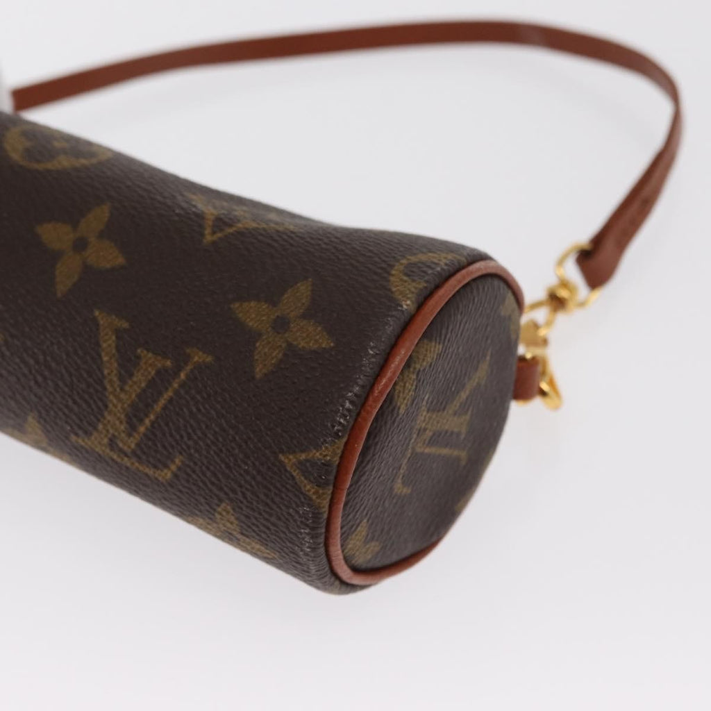 Louis Vuitton Papillon Pochette Monogram Canvas Brown Canvas Clutche & Pouche Bag