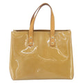 Louis Vuitton Reade Handbag Monogram Vernis Beige Patent_Leather Handbag