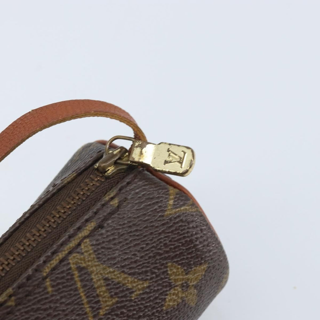 Louis Vuitton Papillon Pochette Monogram Canvas Brown Canvas Clutche & Pouche Bag