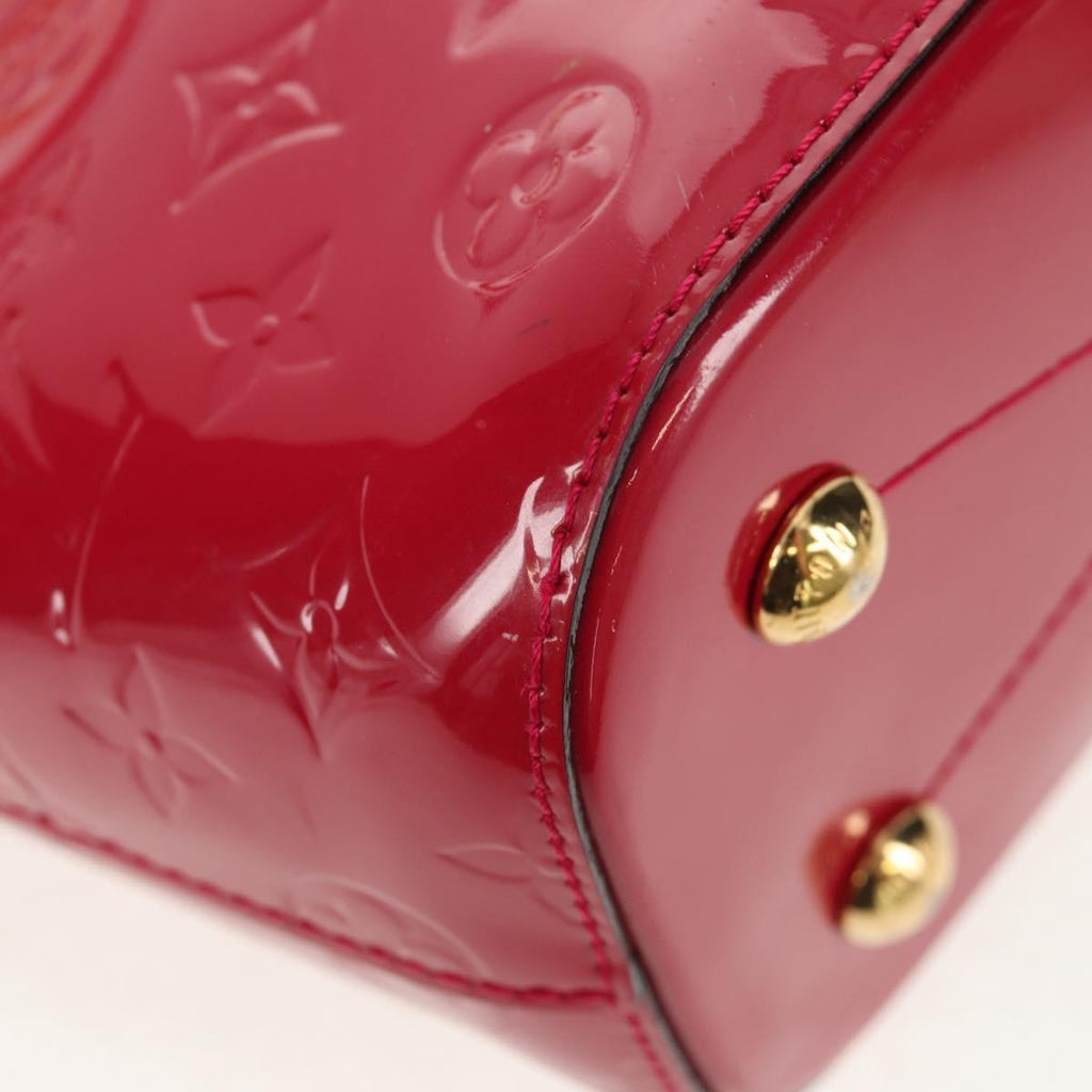 Louis Vuitton Montebello Handbag Monogram Vernis Pink Patent_Leather Handbag