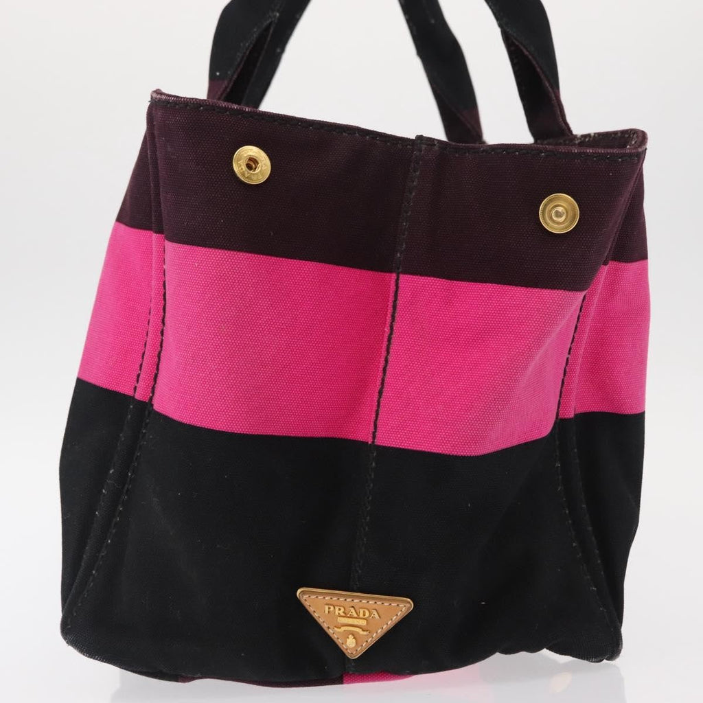Prada Canapa Tote Canvas Pink Canvas Tote Bag Bag