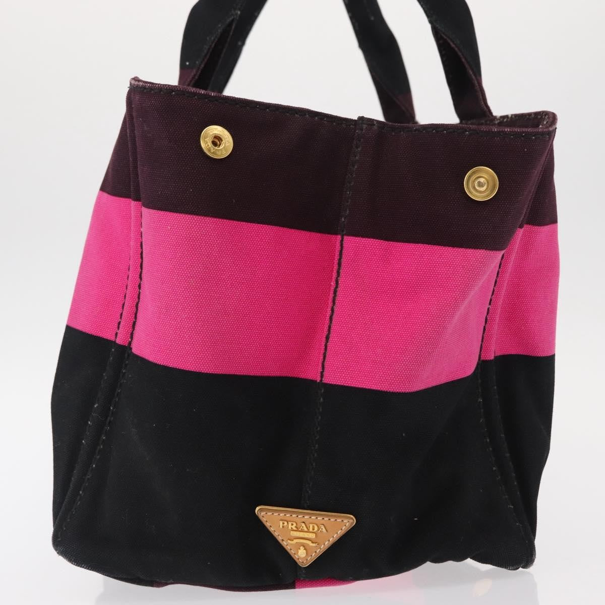 Prada Canapa Tote Canvas Pink Canvas Tote Bag Bag