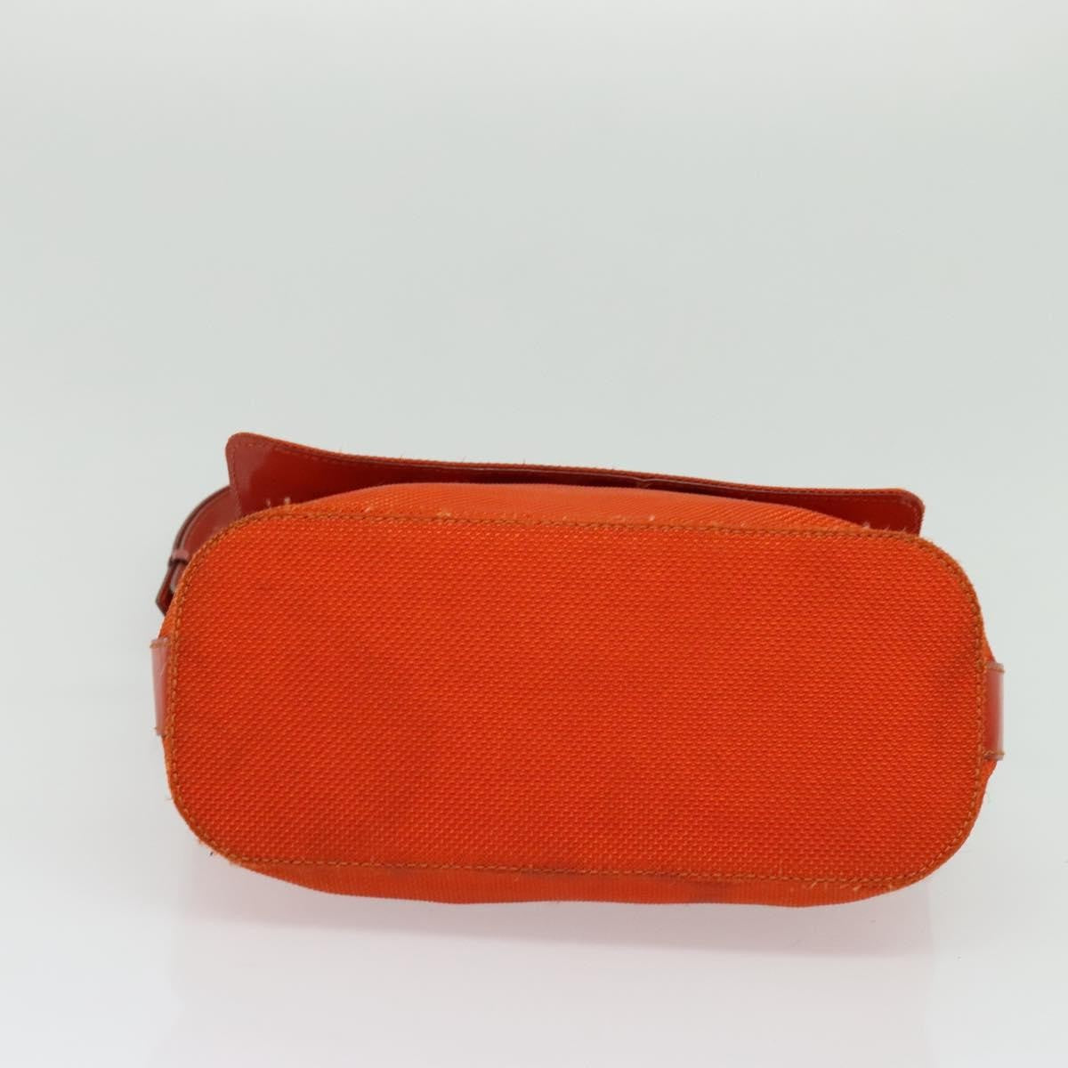 Celine Shoulder Bag Canvas Orange Canvas Shoulder Bag Bag