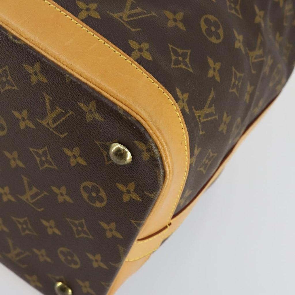 Louis Vuitton Cruiser Handbag Monogram Canvas Brown Canvas Travel Bag