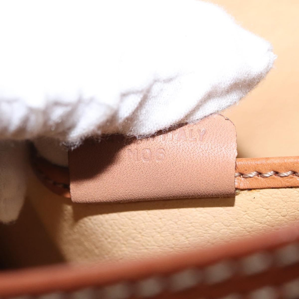Celine Macadam Pochette Clutch Beige Pvc Clutche & Pouche Bag