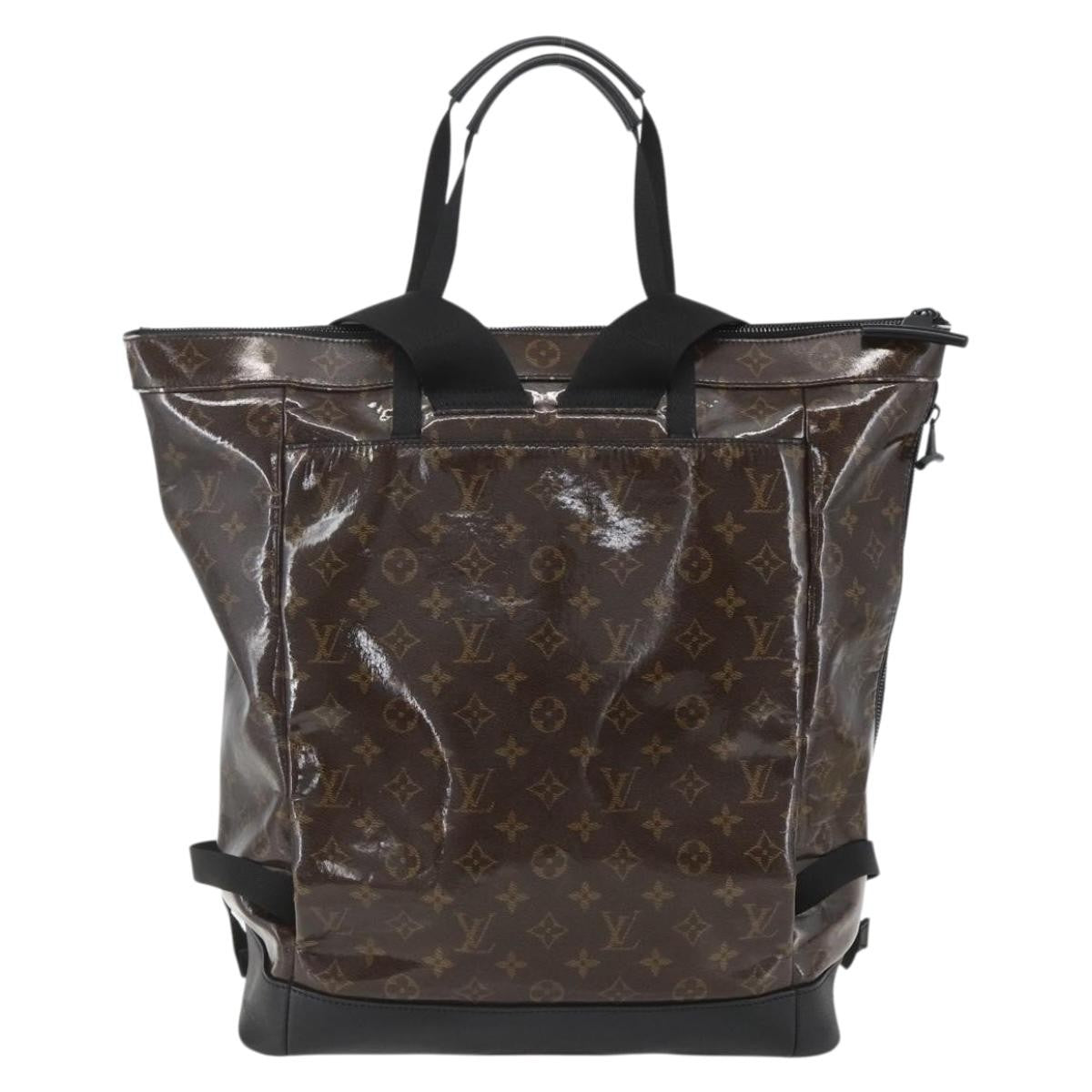 Louis Vuitton Zipped Tote Limited Edition Monogram Glaze Canvas Brown Canvas Tote Bag