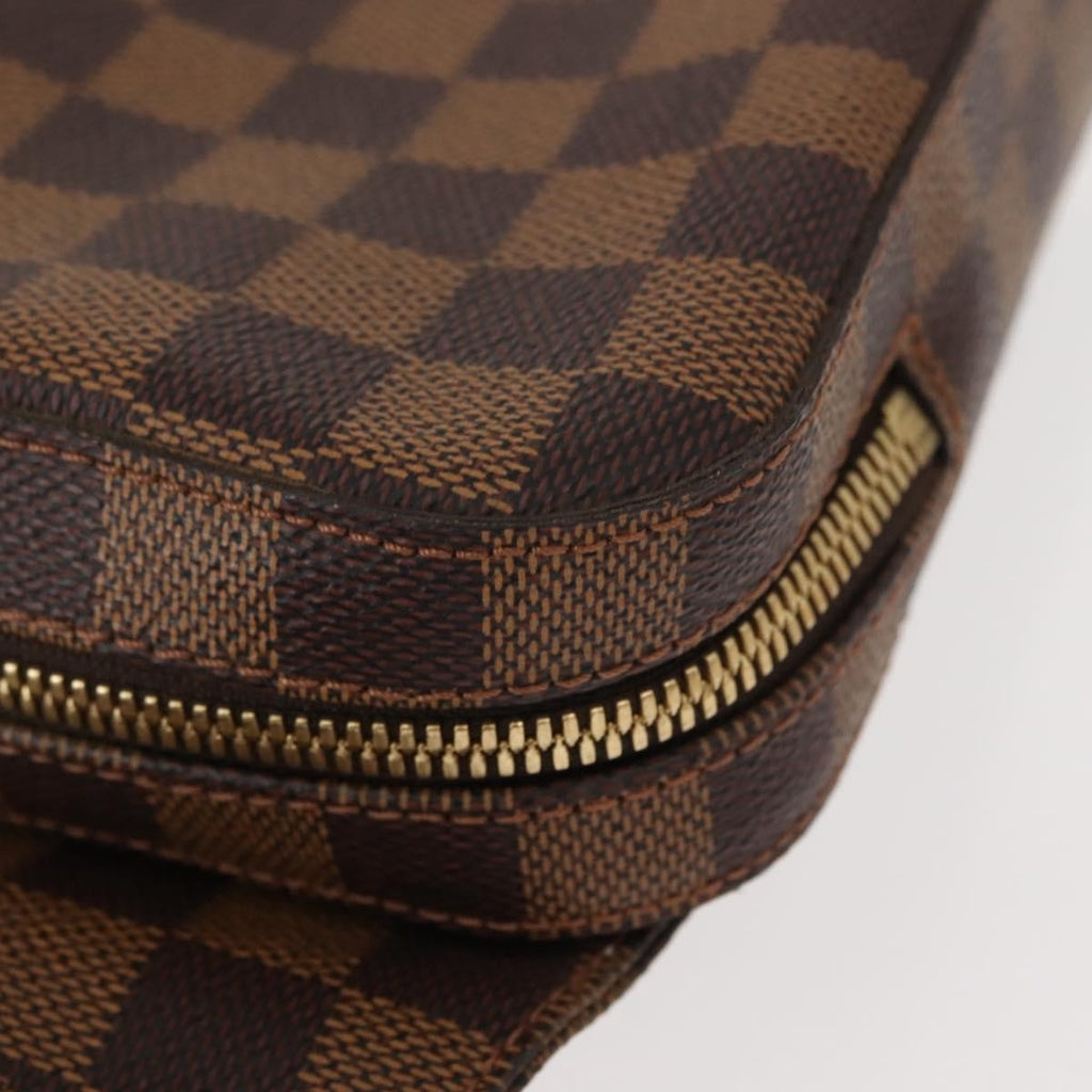 Louis Vuitton Geronimos Waist Bag Damier Brown Canvas Shoulder Bag