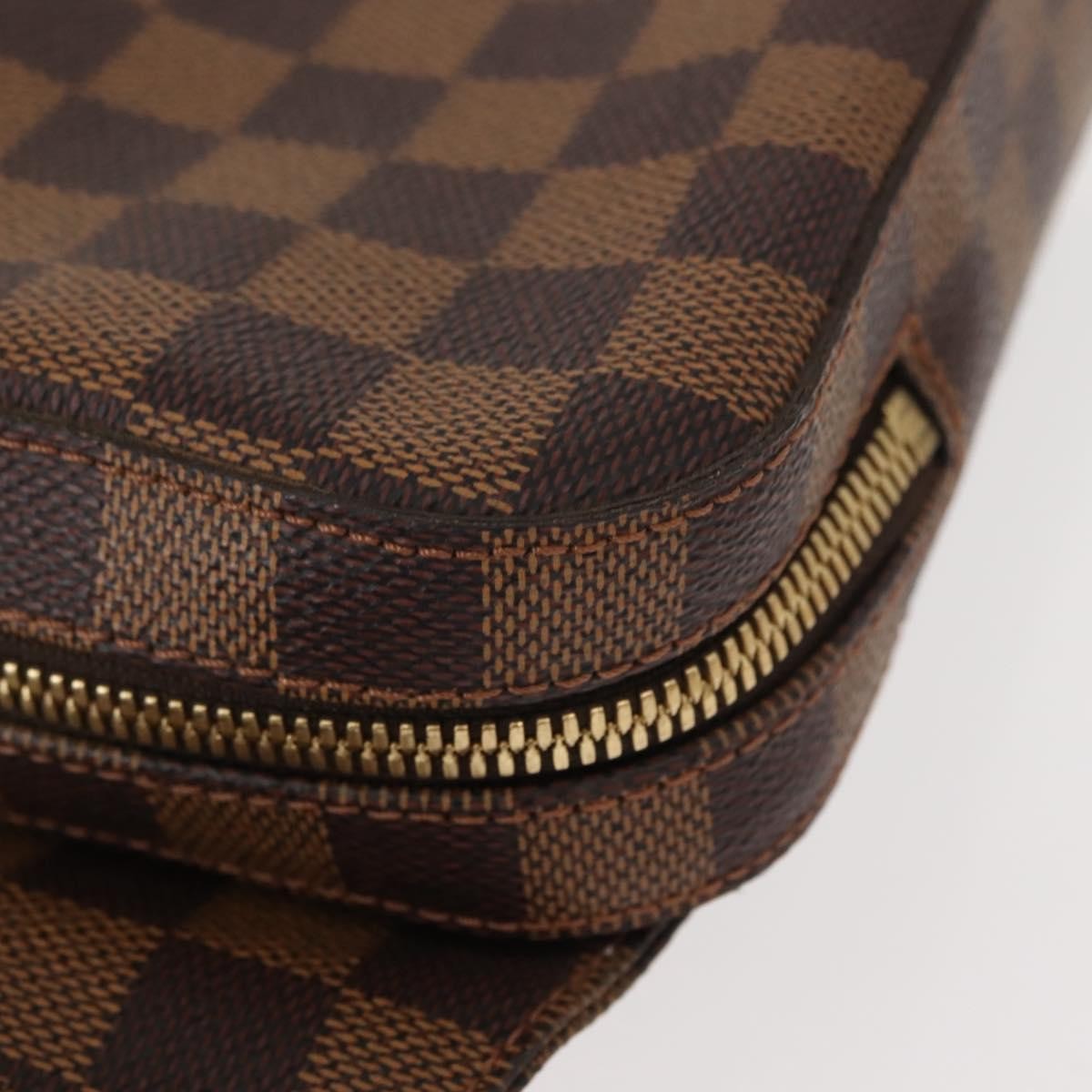 Louis Vuitton Geronimos Waist Bag Damier Brown Canvas Shoulder Bag
