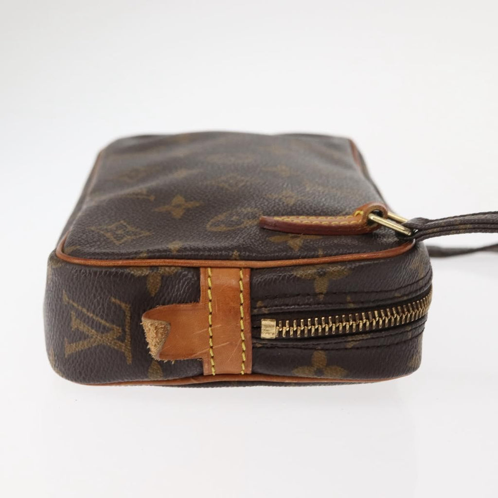 Louis Vuitton Pochette Marly Bandouliere Bag Monogram Canvas Brown Canvas Shoulder Bag