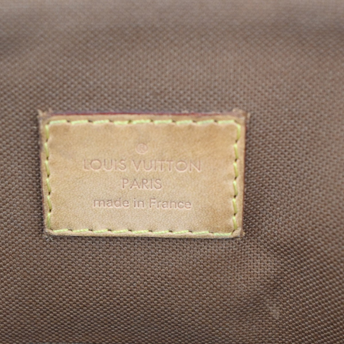 Louis Vuitton Tivoli Handbag Monogram Canvas Brown Canvas Shoulder Bag