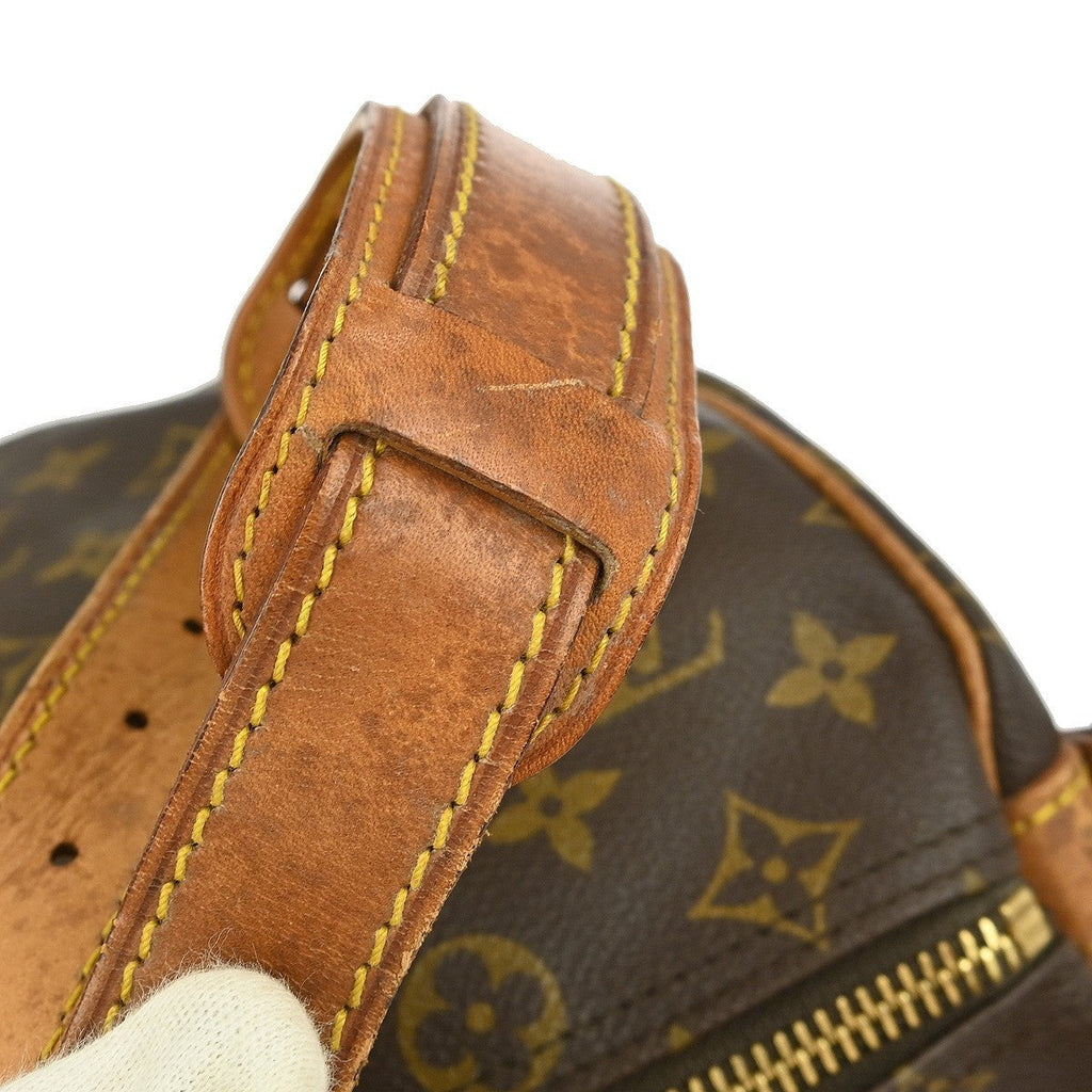 Louis Vuitton Keepall Bandouliere Bag Monogram Canvas Brown Canvas Travel Bag