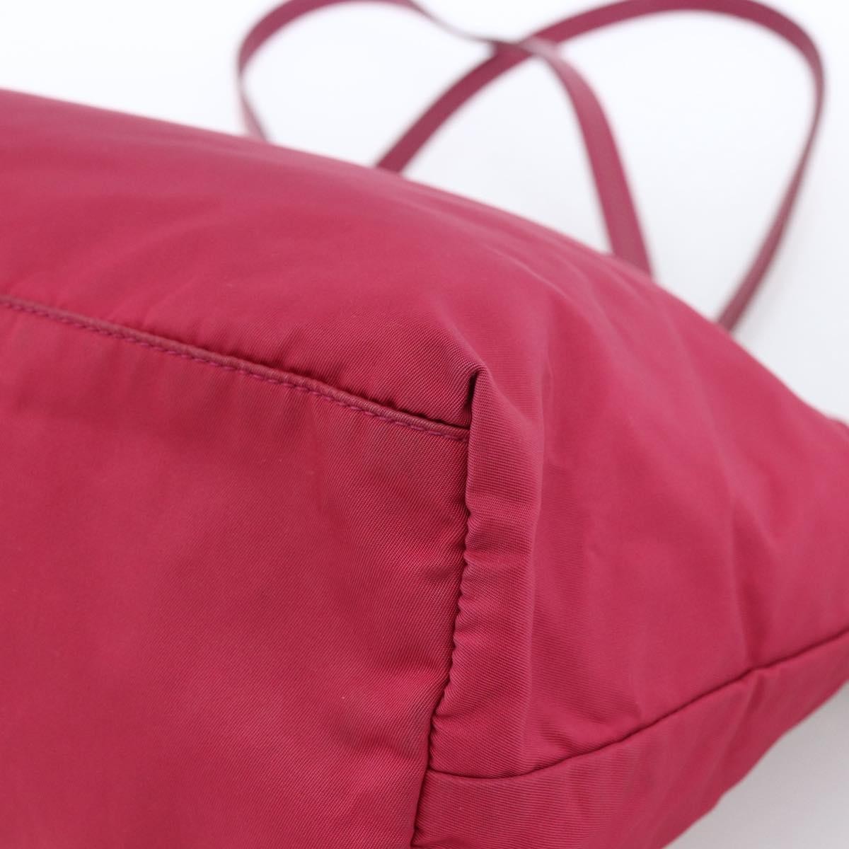 Prada Vintage Tote Tessuto Pink Nylon Tote Bag Bag