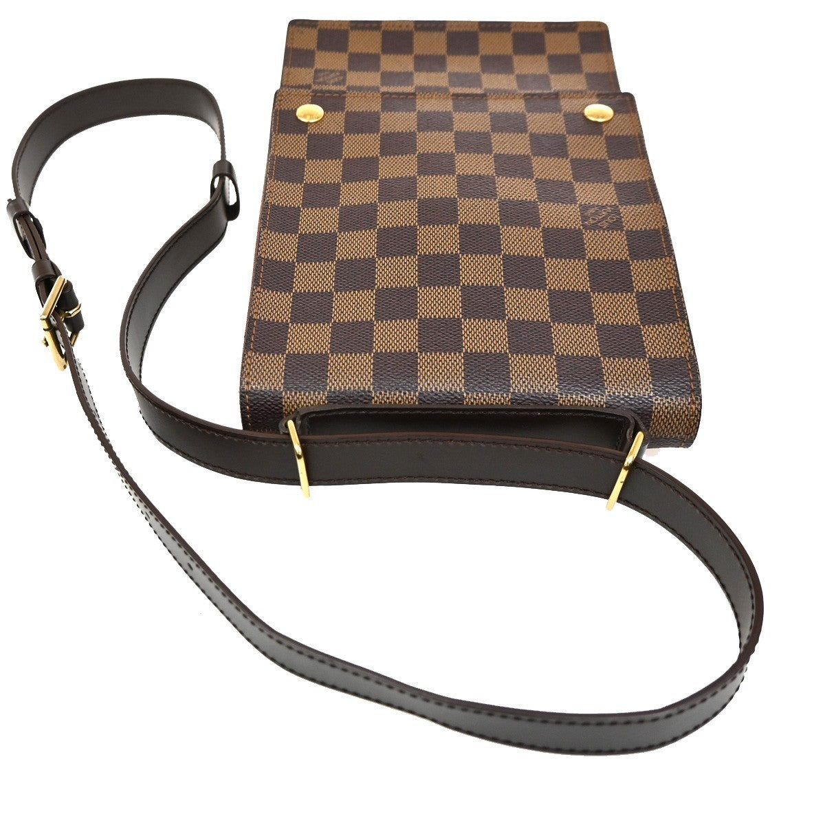 Louis Vuitton Portobello Messenger Damier Brown Canvas Shoulder Bag