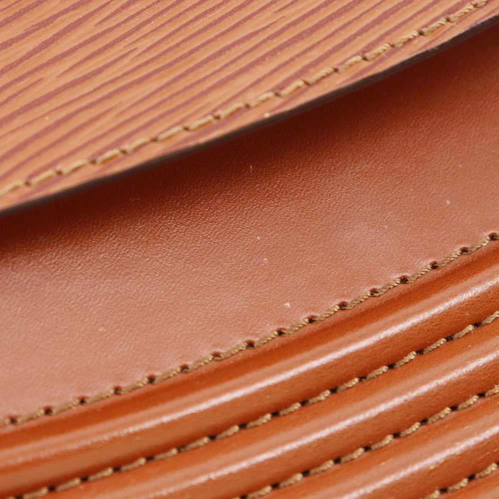 Louis Vuitton Prebourg Shoulder Bag Epi Leather Brown Leather Shoulder Bag