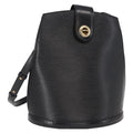 Louis Vuitton Cluny Shoulder Bag Epi Leather Black Leather Shoulder Bag