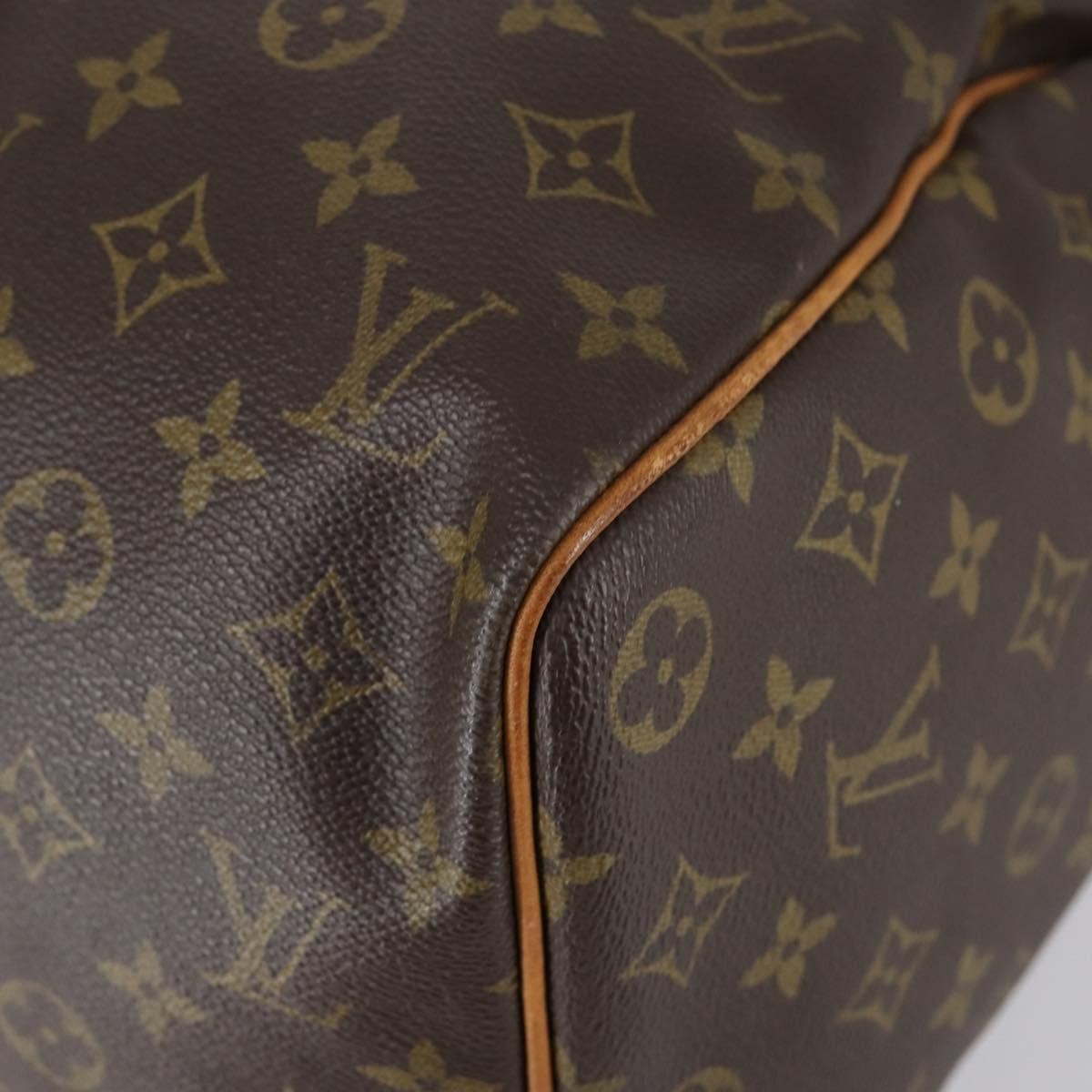 Louis Vuitton Keepall Bag Monogram Canvas Brown Canvas Travel Bag