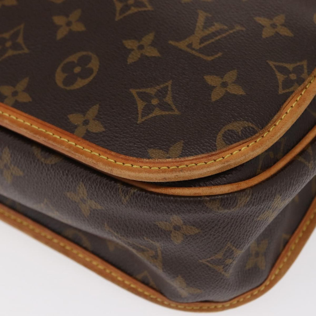 Louis Vuitton Bosphore Messenger Bag Monogram Canvas Brown Canvas Shoulder Bag