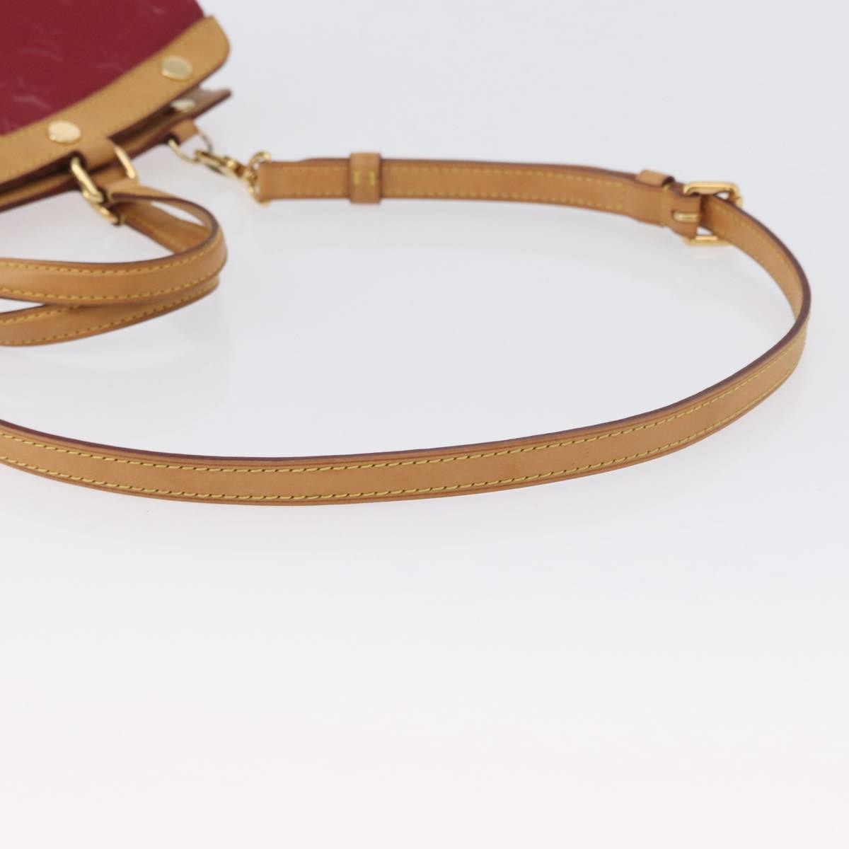 Louis Vuitton Blair Monogram Vernis Pink Patent_Leather Handbag