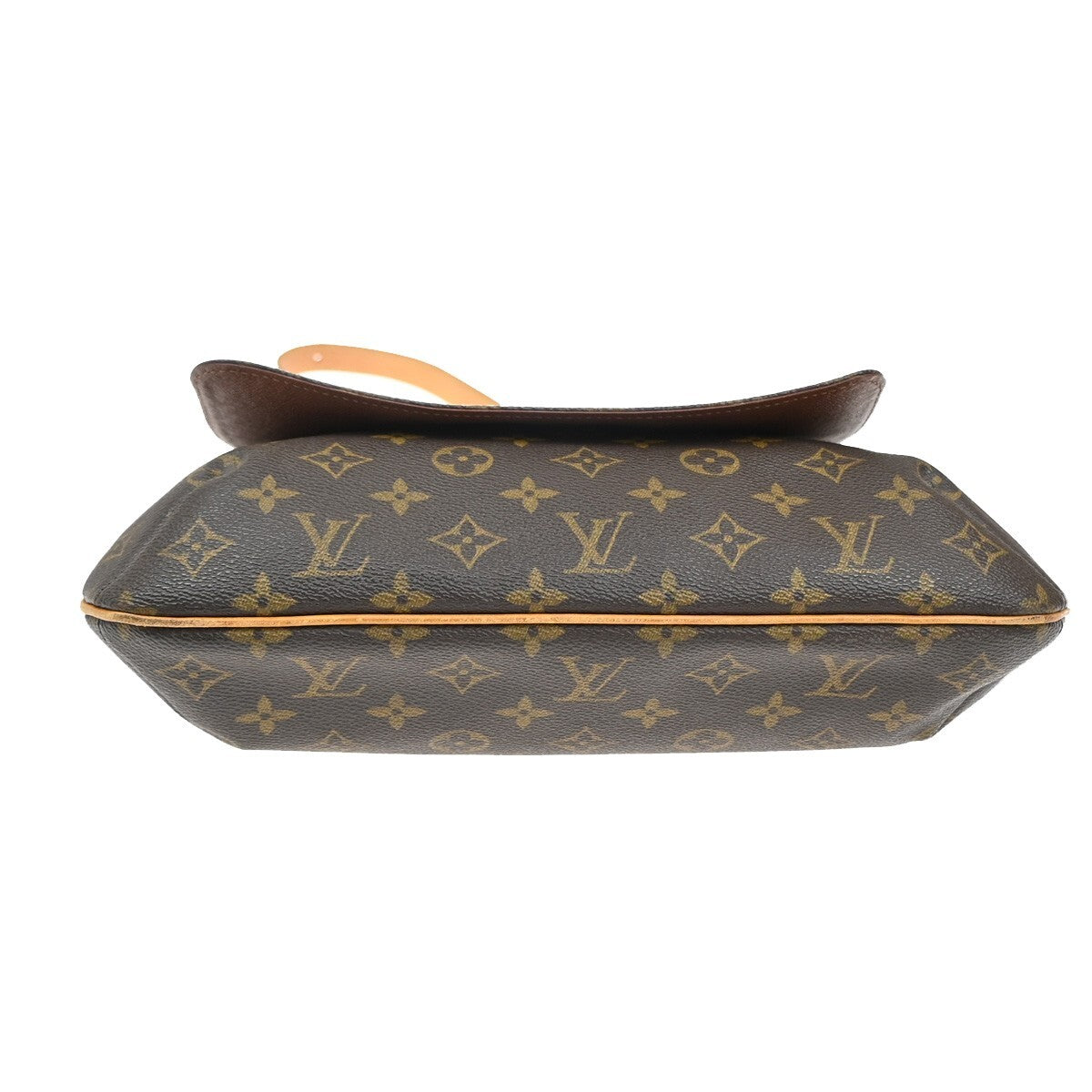 Louis Vuitton Musette Handbag Monogram Canvas Brown Leather Shoulder Bag