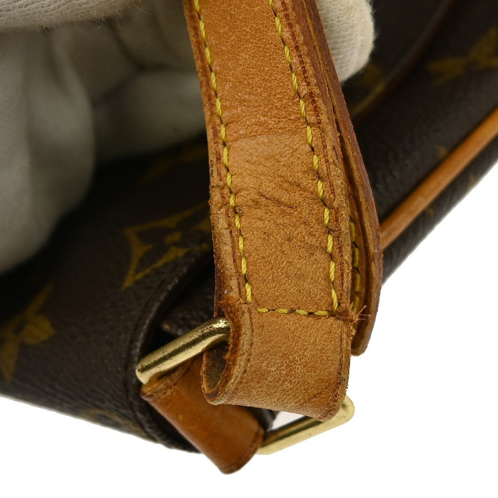 Louis Vuitton Musette Salsa Handbag Monogram Canvas Brown Canvas Shoulder Bag