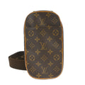 Louis Vuitton Pochette Gange Monogram Canvas Brown Canvas Clutche & Pouche Bag