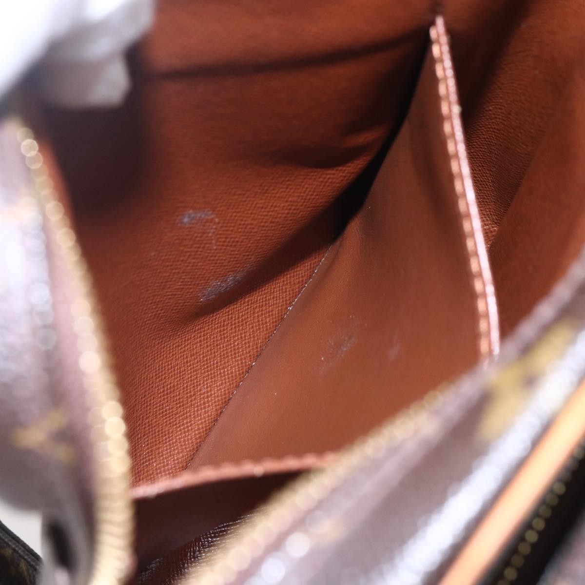 Louis Vuitton Amazone Bag Monogram Canvas Brown Canvas Shoulder Bag