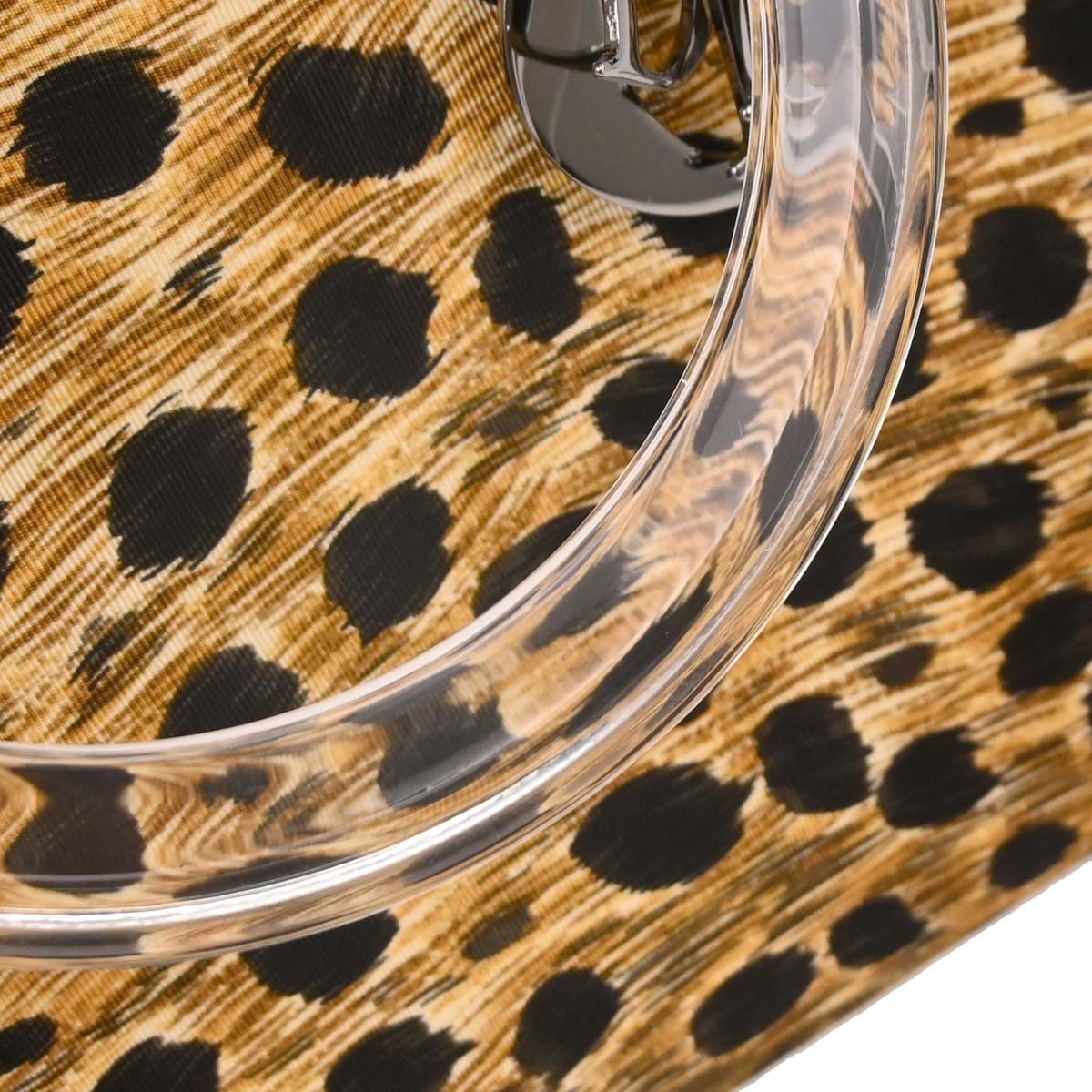 Christian Dior Vintage Lady Dior Bag Printed Canvas Multicolour Canvas Tote Bag Bag (Pre-Owned)