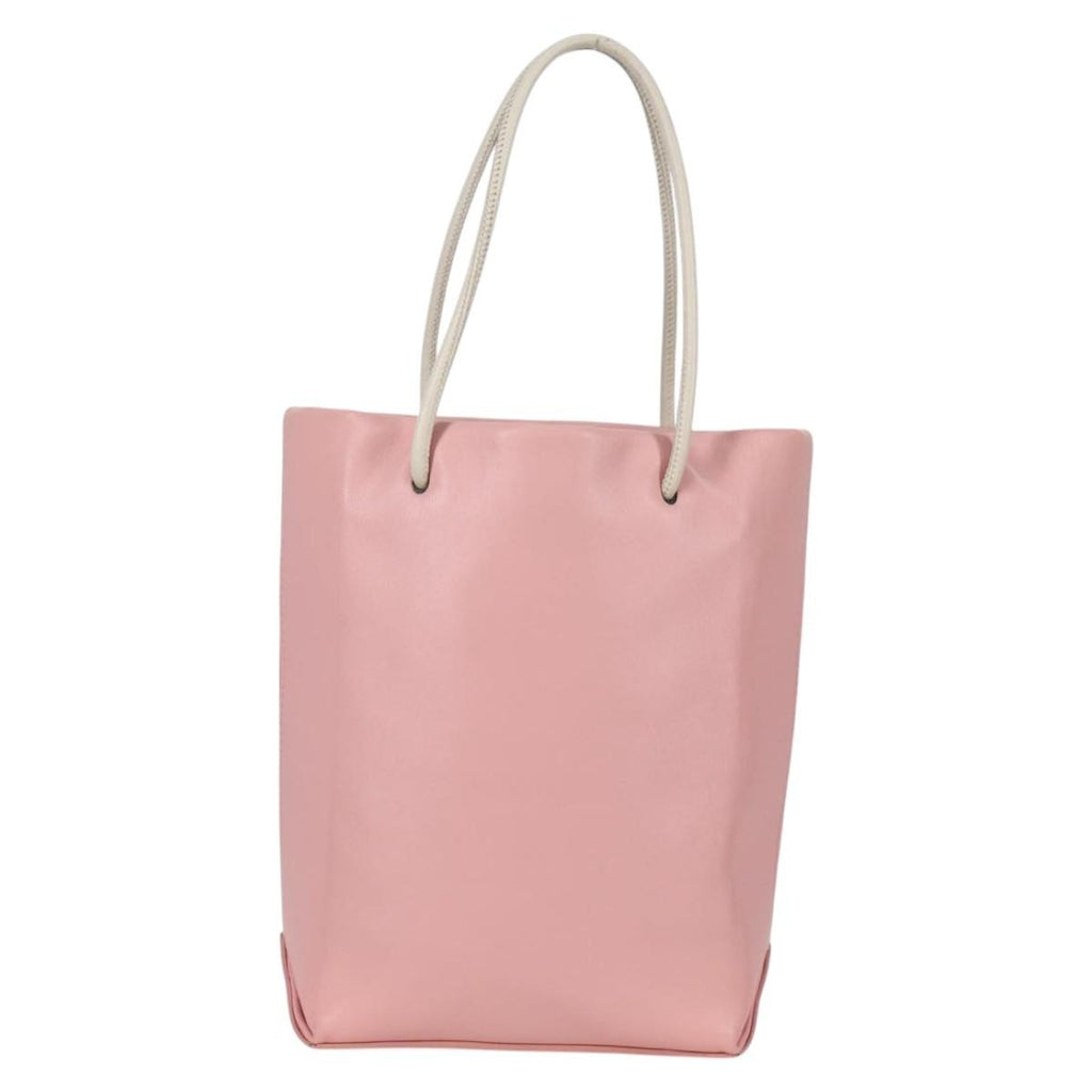 Chanel Essential Shopping Tote Leather Pink Leather Bag