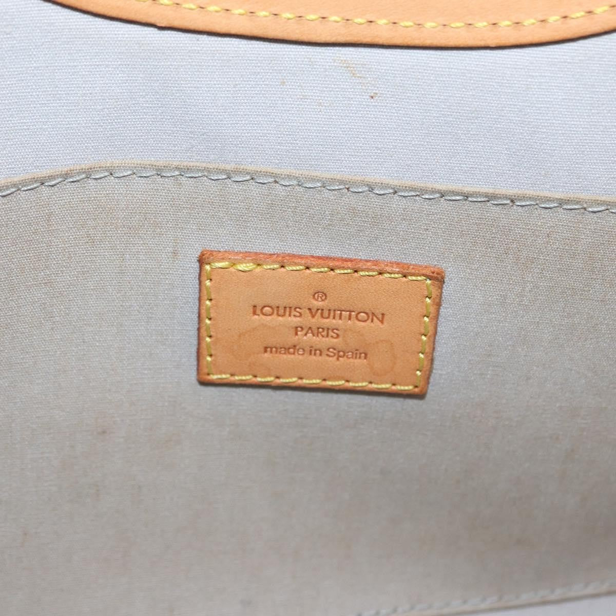 Louis Vuitton Roxbury Drive Handbag Monogram Vernis Yellow Patent_Leather Handbag