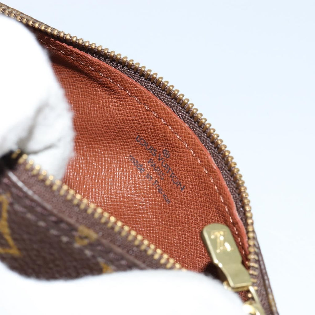 Louis Vuitton Papillon Pochette Monogram Canvas Brown Canvas Clutche & Pouche Bag