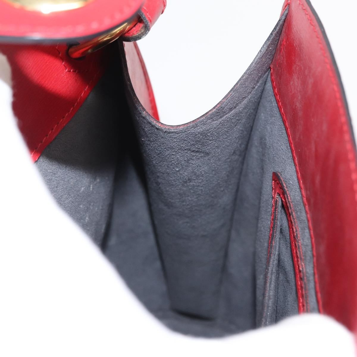 Louis Vuitton Cluny Shoulder Bag Epi Leather Red Leather Shoulder Bag