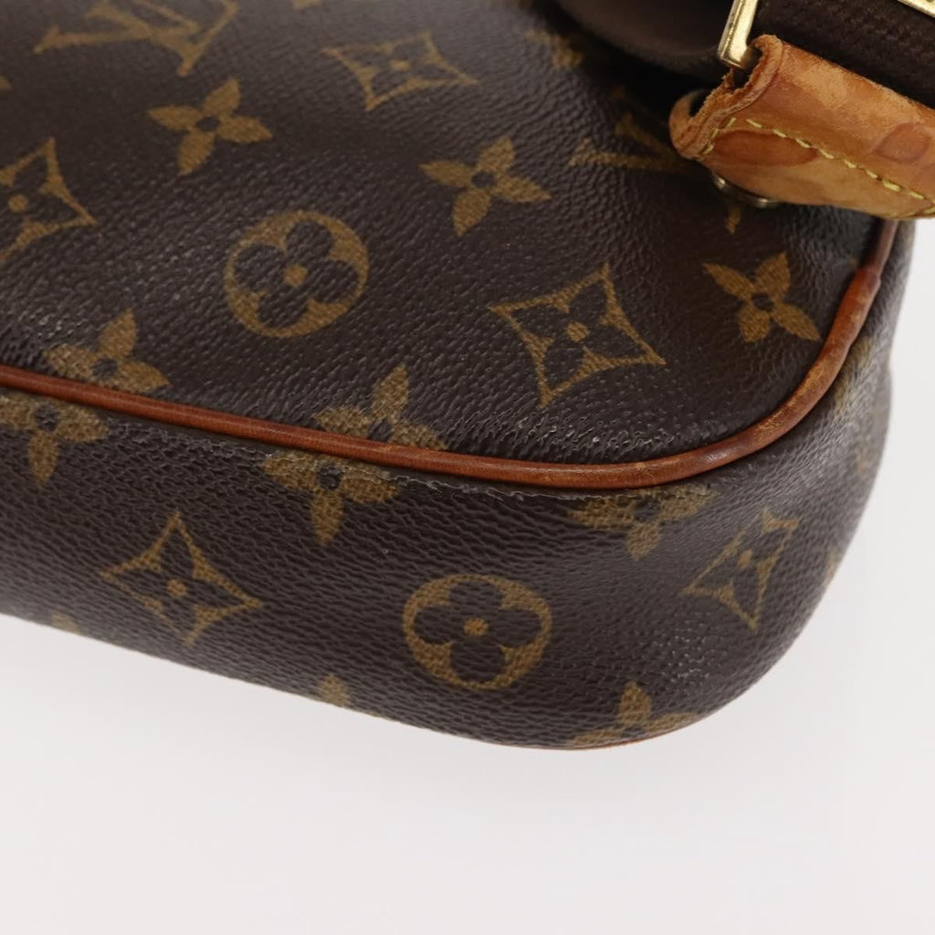 Louis Vuitton Pochette Gange Monogram Canvas Brown Canvas Clutche & Pouche Bag