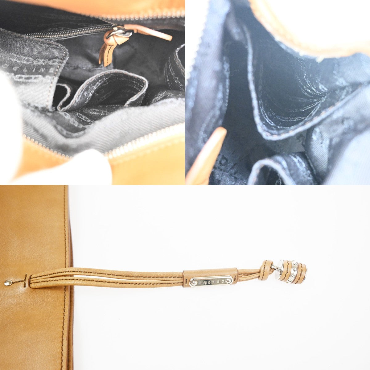 Celine Bittersweet Leather Brown Leather Handbag