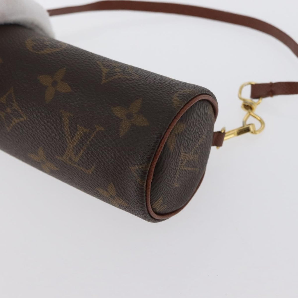 Louis Vuitton Papillon Pochette Monogram Canvas Brown Canvas Clutche & Pouche Bag