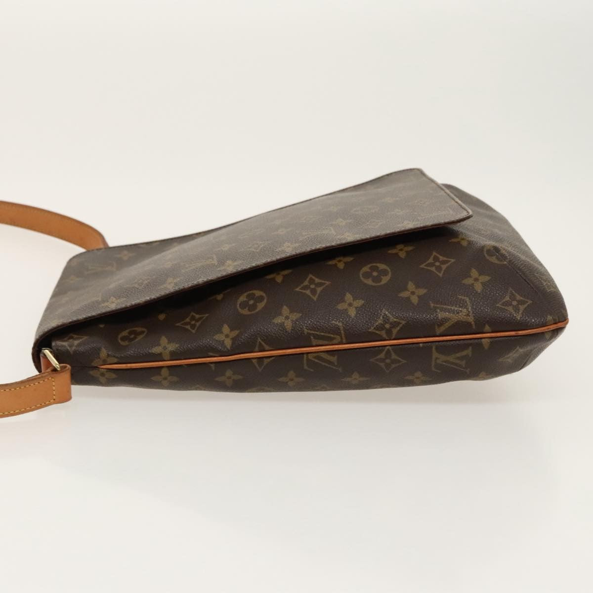 Louis Vuitton Musette Handbag Monogram Canvas Brown Canvas Bag