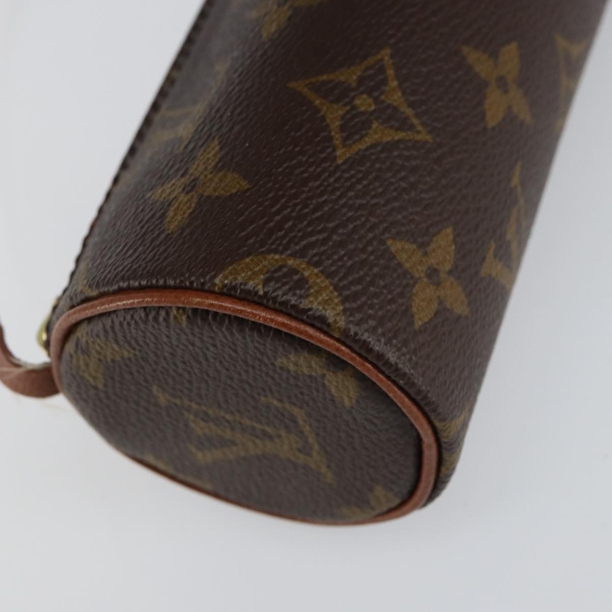 Louis Vuitton Papillon Pochette Monogram Canvas Brown Canvas Clutche & Pouche Bag