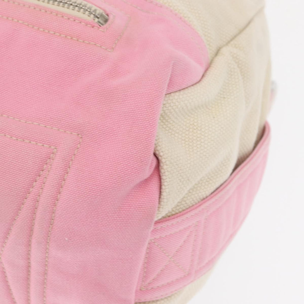 Chanel Sport Line Boston Ba Canvas Pink Canvas Travel Bag Bag