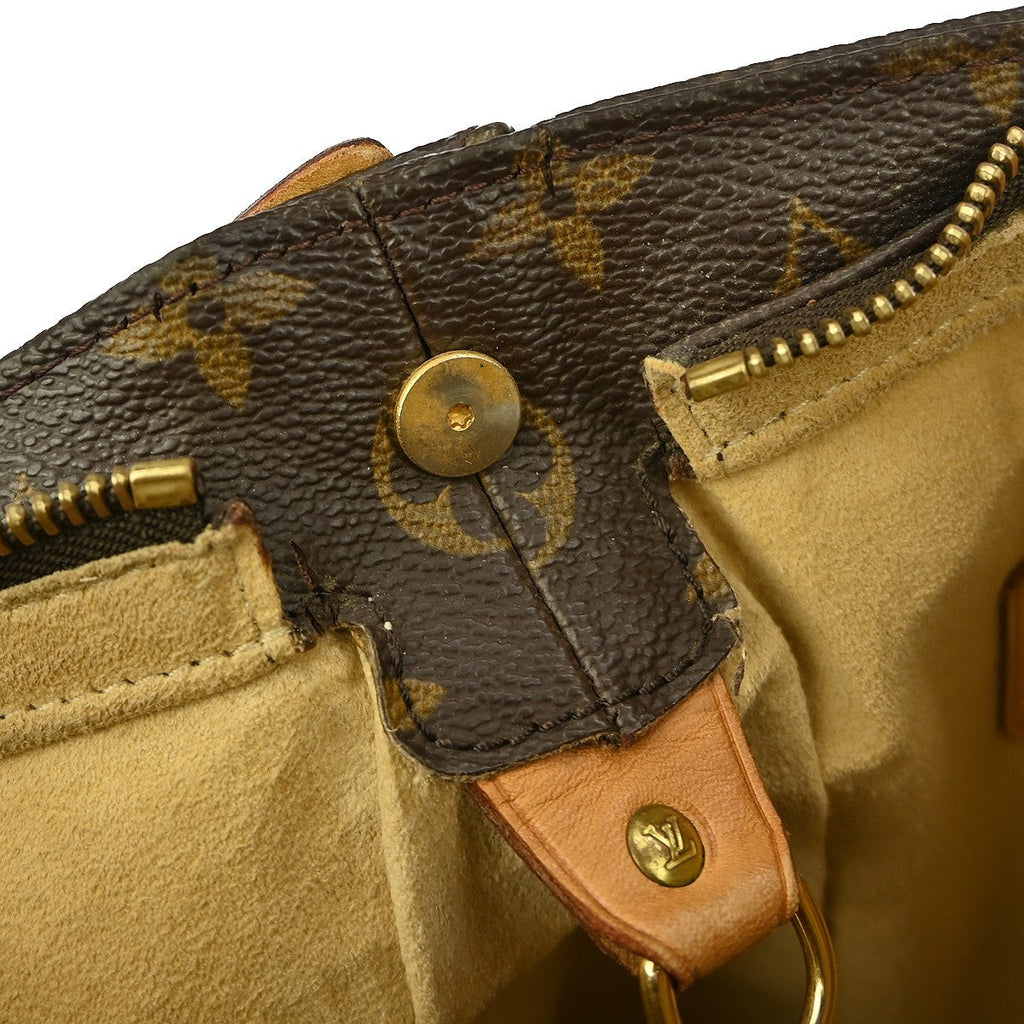 Louis Vuitton Monogram Looping Handbag Monogram Canvas Brown Canvas Shoulder Bag